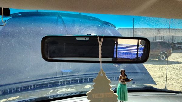 1995-2011 Ford Ranger Inside Rear View Mirror Oem Windshield Mounted — photo 2