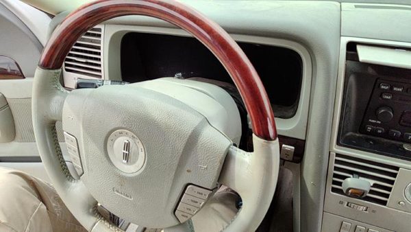 2003 Lincoln Aviator Steering Wheel OEM Gray Bl 3c5z3600eab — photo 2