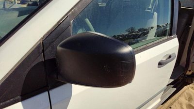 2008-2010 Dodge Grand Caravan Driver Left Manual Side Mirror Door Mounted Oem