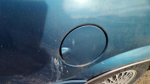 88-91 Olds Cutlass Calais Fuel Tank Door With Hinge Gas Lid Filler Blue 2 Door — photo 1