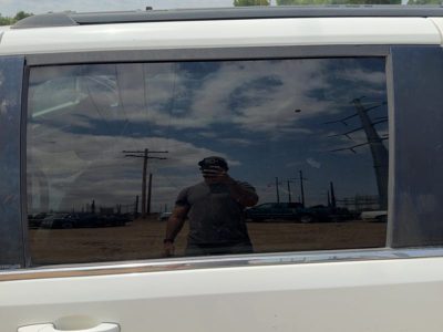 08-16 Chrysler Town & Country Driver Left Rear Side Window Door Glass Oem Back