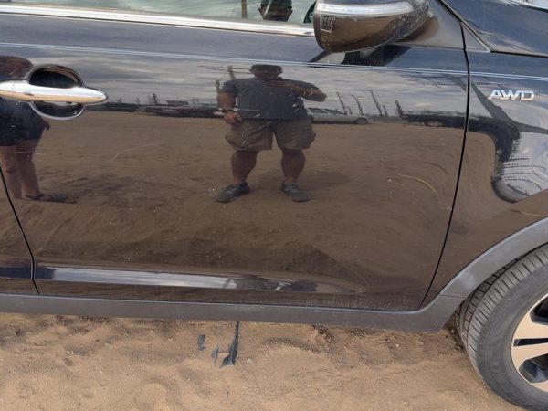 2013 Kia Sportage Front Door RH Black 9P — photo 2