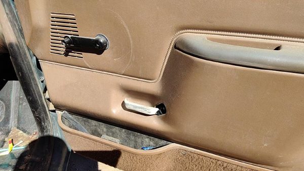 1988 RH Ford F150 Passenger Right Front Door Trim Panel Manual Tan — photo 5