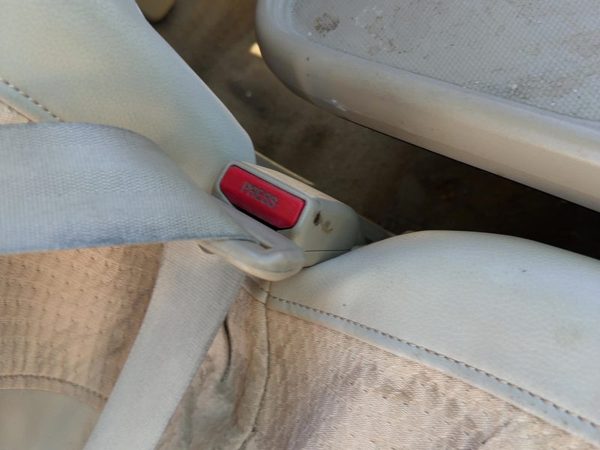 02-06 Honda Crv Passenger Right Front Seat Belt Buckle Receiver Oem Bucket Tan — photo 5