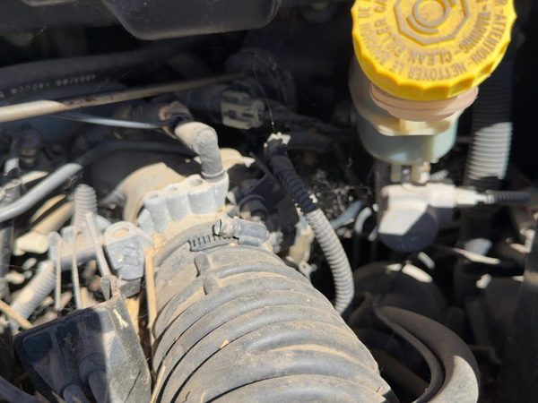 1996 Chrysler Town and Country Misc. Engine Part Pcv Valve Hose Molded Elbow — photo 4
