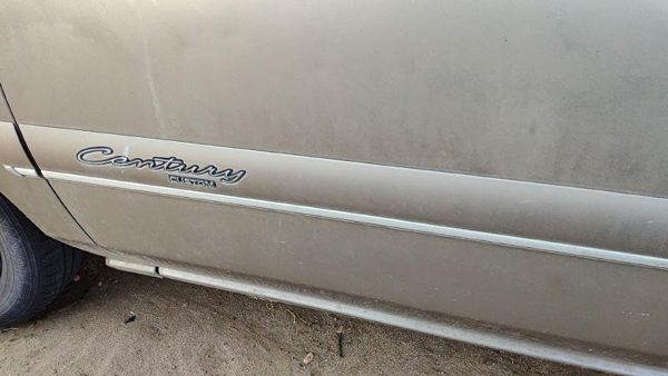 1997-2000 Buick Century Driver Left Front Moulding From Door Trim Strip Silver — photo 4
