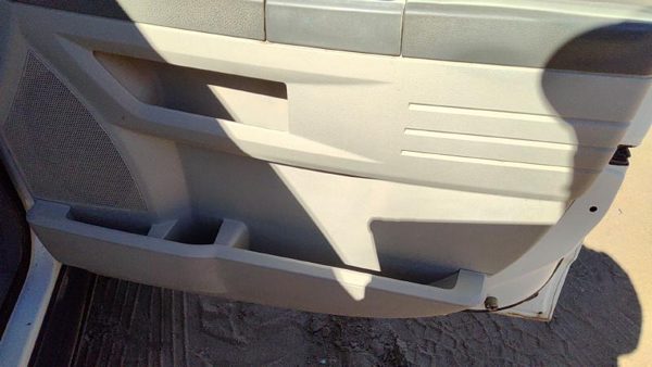 08-09 Grand Caravan Passenger Right Front Door Trim Panel With Switches Gray Ds — photo 7