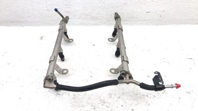 2005-2009 Land Rover Lr3 Complete Fuel Rail With Injectors Set Loaded Oem 4.0L
