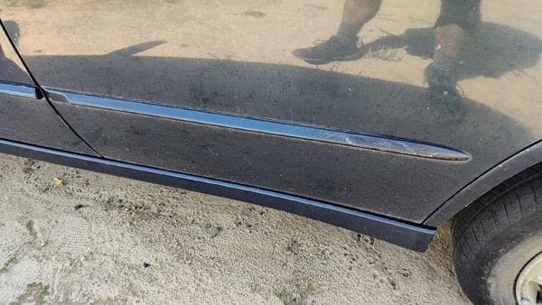 98 99 Honda Accord Driver Left Rear Moulding From Door Oem Back Trim Strip Gray — photo 2
