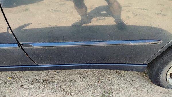 98 99 Honda Accord Driver Left Rear Moulding From Door Oem Back Trim Strip Gray — photo 4