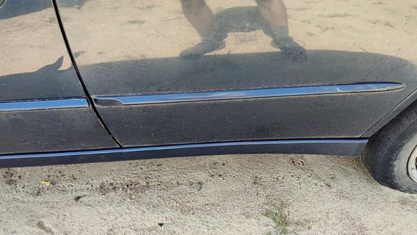 98 99 Honda Accord Driver Left Rear Moulding From Door Oem Back Trim Strip Gray — photo 5