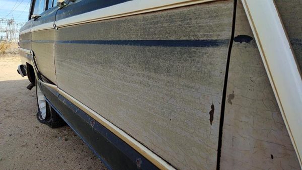 1984 Jeep Grand Front Door RH Green 55024570 — photo 4