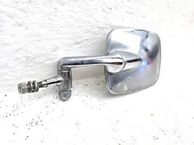 1968-1979 Vw Super Beetle Driver Left Manual Side Mirror Door Mounted Oem