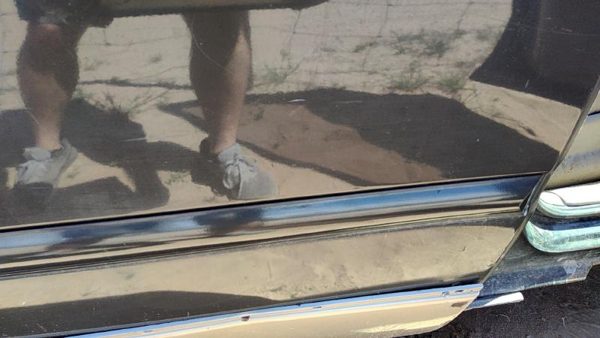 97-04 Buick Regal Passenger Right Rear Upper Moulding From Door Oem Back Black — photo 5