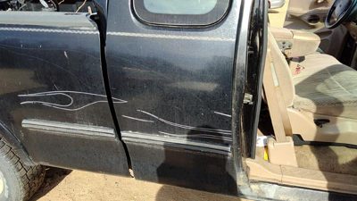 1997 Ford F-150 Rear Door RH Black Ua