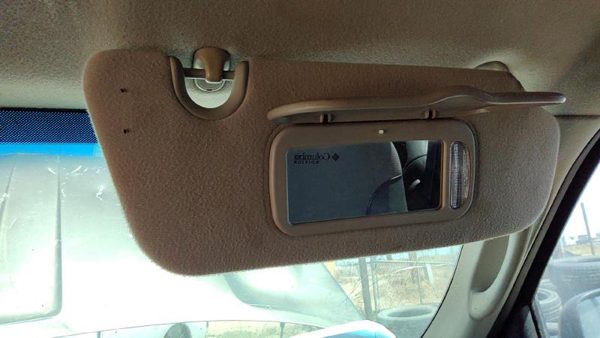 2004 Jeep Liberty Passenger Right Sun Visor Oem Gray Dv 0Zx34Tl2Aa — photo 5
