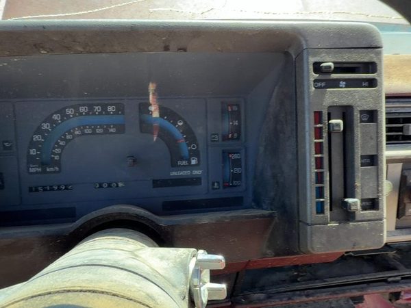 1986-1993 Chevy S10 Pickup Trim Bezel Around Speedometer Oem Dash Surround Panel — photo 4