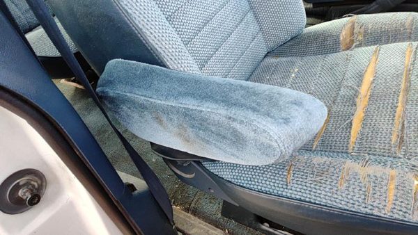 1991-1995 Gmc Safari Passenger Right Front Outer Arm Rest Side Seat Oem 15649704 — photo 3