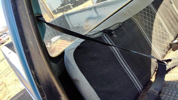 1980-1986 Ford F150 Passenger Right Front Seat Belt Retractor Oem Shoulder Blue — photo 3