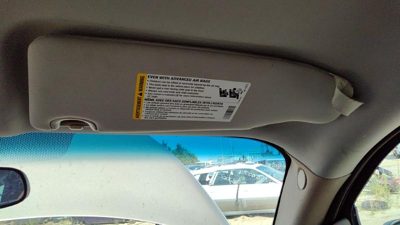 2006-2011 Chevy Hhr Passenger Right Sun Visor Oem Tan 32B 25788230