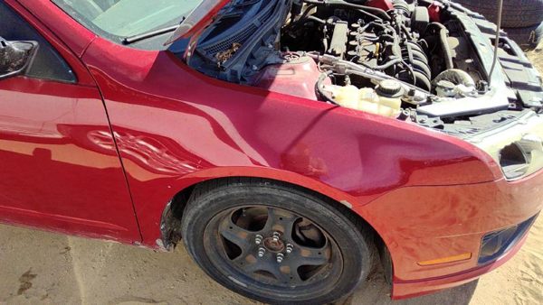 2010-2012 Ford Fusion Passenger Right Front Fender Oem Red U6 Ae5Z16005A — photo 2