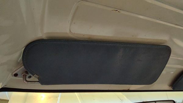 1981-1990 Dodge Ram W250 Driver Left Sun Visor Oem Blue — photo 1