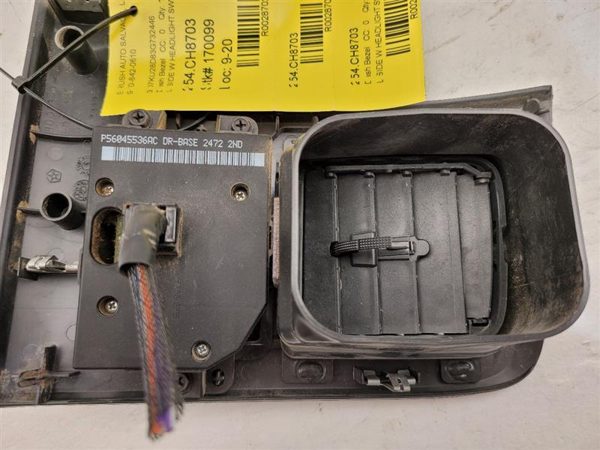 03 Dodge Ram 2500 Driver Left Dash Vent With Headlight Switch Heater Panel Trim — photo 9