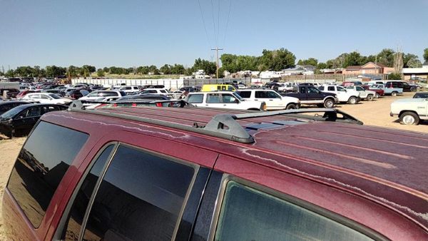 1997-2002 Ford Expedition Luggage Rack Cross Bars Only Oem Roof — photo 1