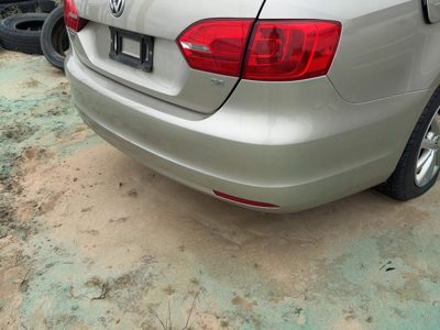 2011-2014 Vw Jetta Rear Bumper Cover Assembly Oem Back Beige 5C6807418Agru