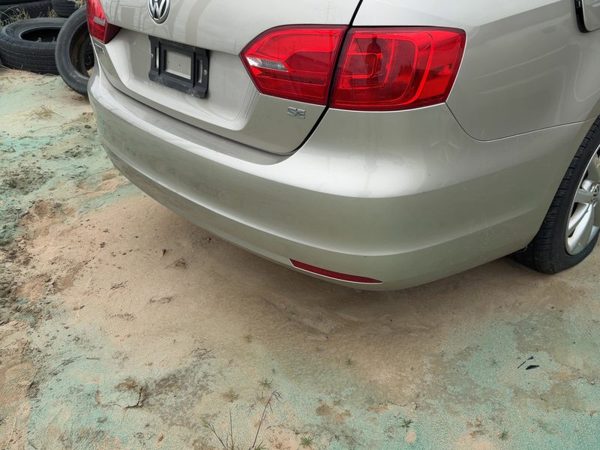 2011-2014 Vw Jetta Rear Bumper Cover Assembly Oem Back Beige 5C6807418Agru — photo 1