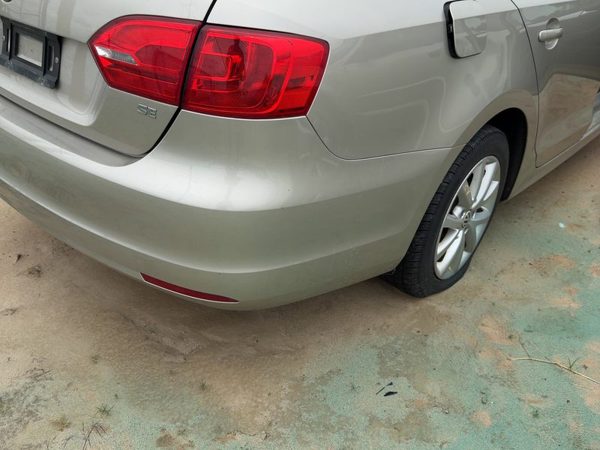 2011-2014 Vw Jetta Rear Bumper Cover Assembly Oem Back Beige 5C6807418Agru — photo 6