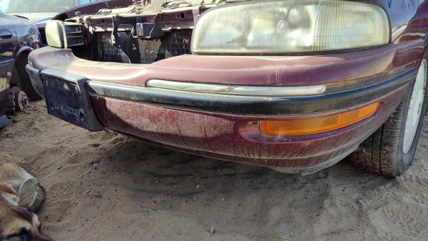 1997-1999 Buick Lesabre Front Bumper Cover Assembly Oem 51B Bordeaux Red — photo 2