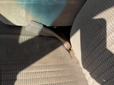 1989-1996 Buick Century Driver Left Front Seat Belt Buckle Receiver Oem Tan