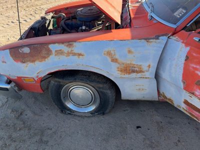 1976 Ford Maverick Fender LH Orange