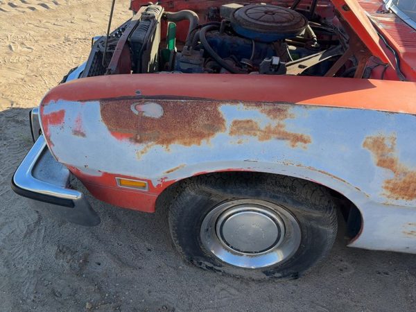 1975-1977 Ford Maverick Driver Left Front Fender Oem Orange D7Dz16006B — photo 4