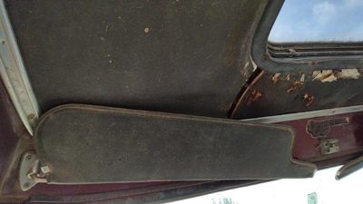 1975-1979 Ford F150 Driver Left Sun Visor Oem Tan