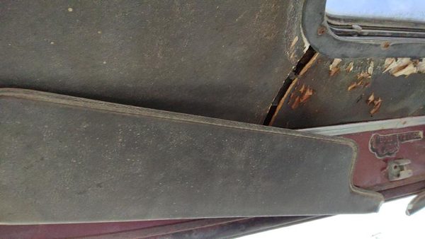 1975-1979 Ford F150 Driver Left Sun Visor Oem Tan — photo 2