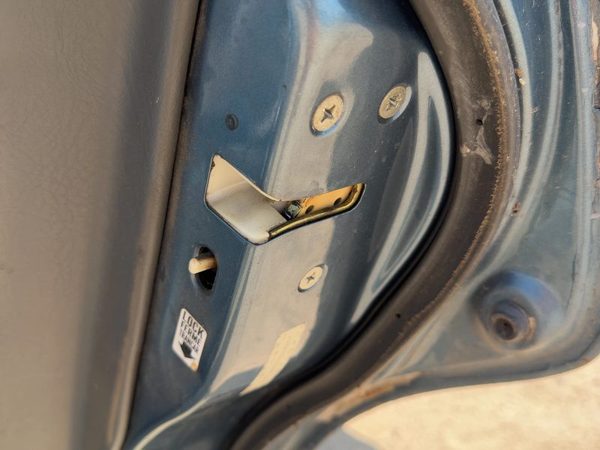 1996-2000 Honda Civic Passenger Right Rear Door Latch With Rods/Cables Oem Back — photo 3