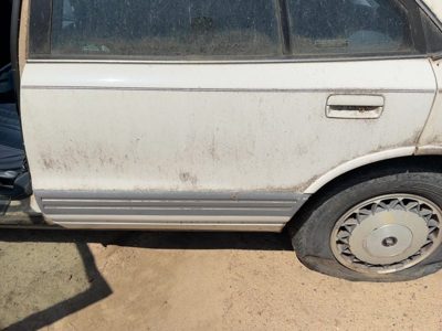 1993 Oldsmobile 88 Rear Door LH White