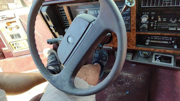 1989 Buick Century Steering Wheel Red — photo 5
