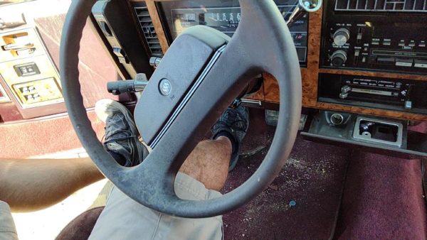 1989 Buick Century Steering Wheel Red — photo 4
