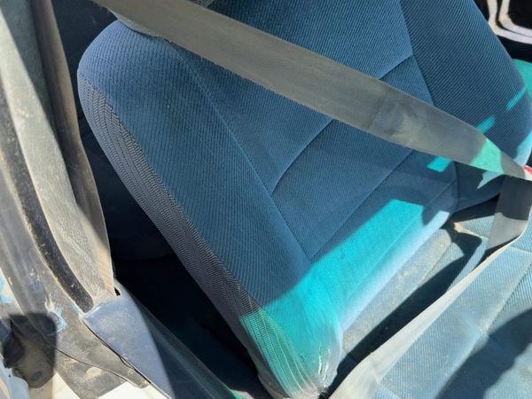 1994 Subaru Legacy Rhd Passenger Right Front Seat Belt Shoulder Reteractor Gray — photo 1