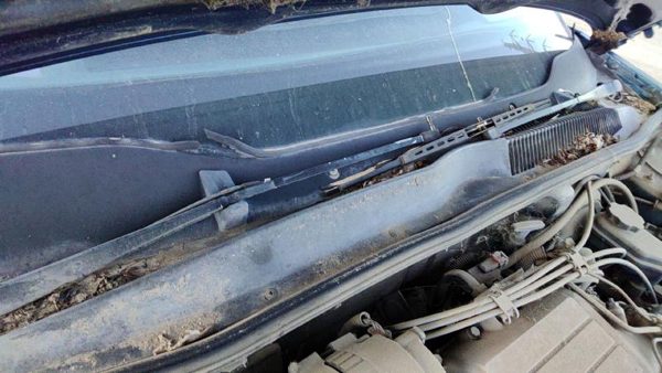 1988-1991 Olds Cutlass Cierra Windshield Wiper Cowl Vent Trim Panel Oem Cover — photo 7