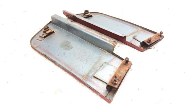 70-73 Nissan Datsun 240Z Driver Passenger Access Cover For Hood Engine Area Red — photo 12