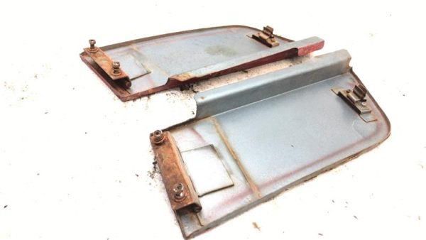 70-73 Nissan Datsun 240Z Driver Passenger Access Cover For Hood Engine Area Red — photo 13