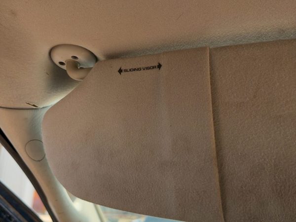 2002-2005 Dodge Ram 1500 Driver Left Sun Visor Oem Dark Gray V9Dv 0Wf21Tl2Aa — photo 2