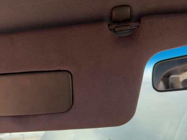 1995-1999 Nissan Maxima Driver Left Sun Visor Oem Black — photo 5