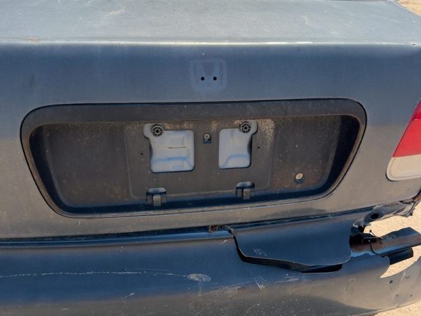1996-2000 Honda Civic License Plate Trim Surround Panel Oem Tail Trunk Finish — photo 1