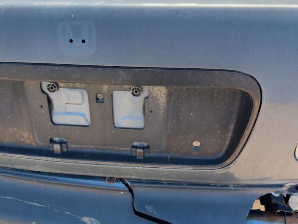 1996-2000 Honda Civic License Plate Trim Surround Panel Oem Tail Trunk Finish — photo 4