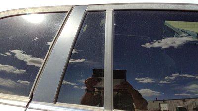 04-08 Pacifica Passenger Right Rear Vent Window Back Door Glass With Frame Oem